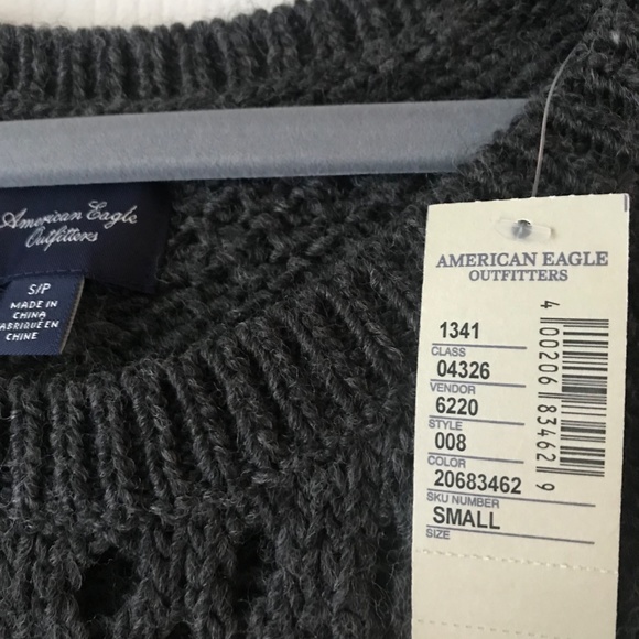 American Eagle Gray Tunic Sweater Dress - Picture 3 of 8